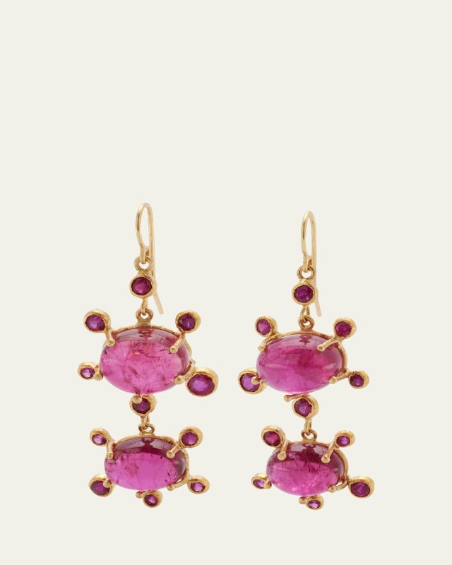 Playful 18k YG Earrings 22ct